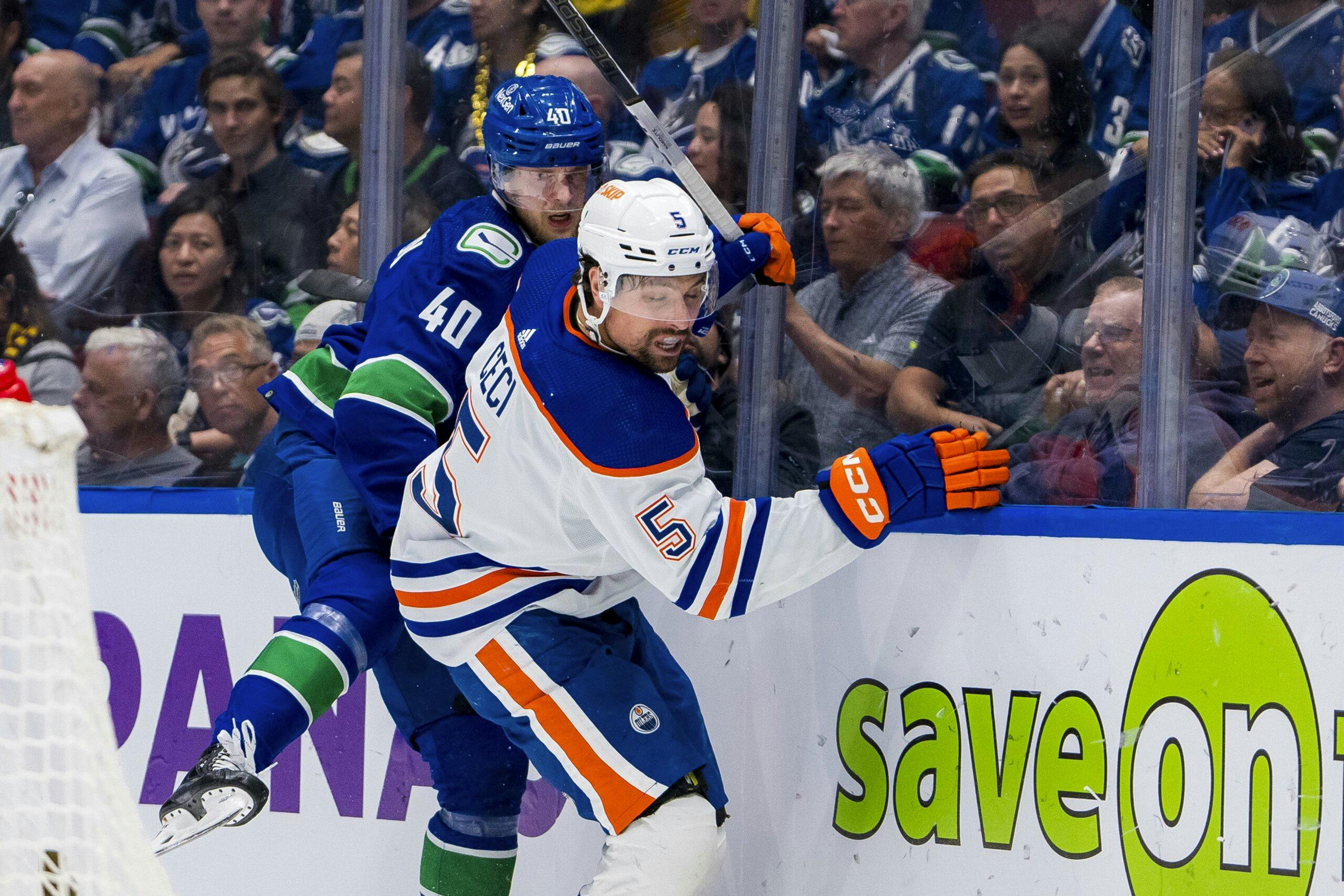 NHL Betting Preview for Game 5 of the Vancouver Canucks vs. Edmonton Oilers second round matchup
