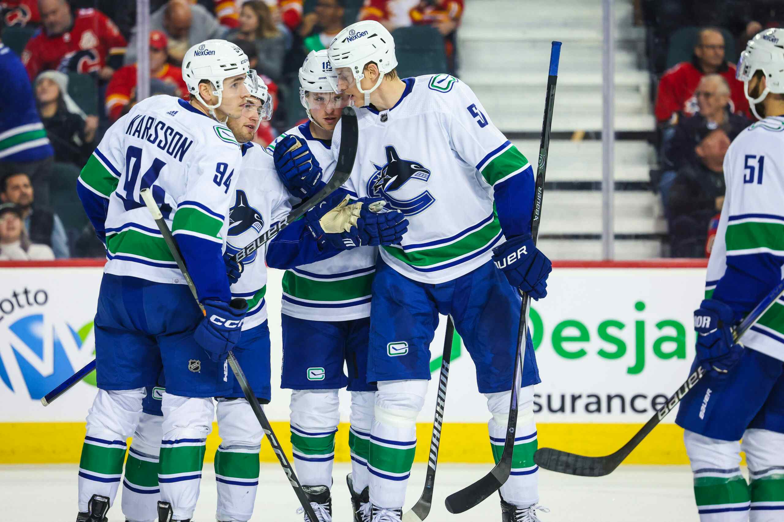 Hughes leads the way, Canucks shut out Blues in dominant fashion