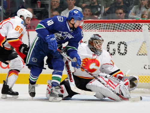Michael Grabner - I need you to put the puck in the net. Please DO IT NOW.