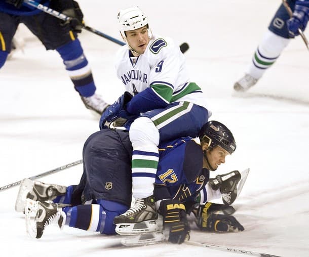 Canucks vs. Blues
