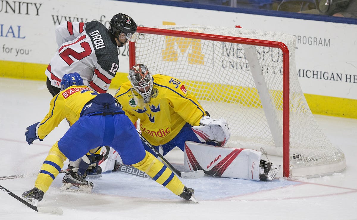 World Junior Summer Showcase Canada vs Sweden CanucksArmy