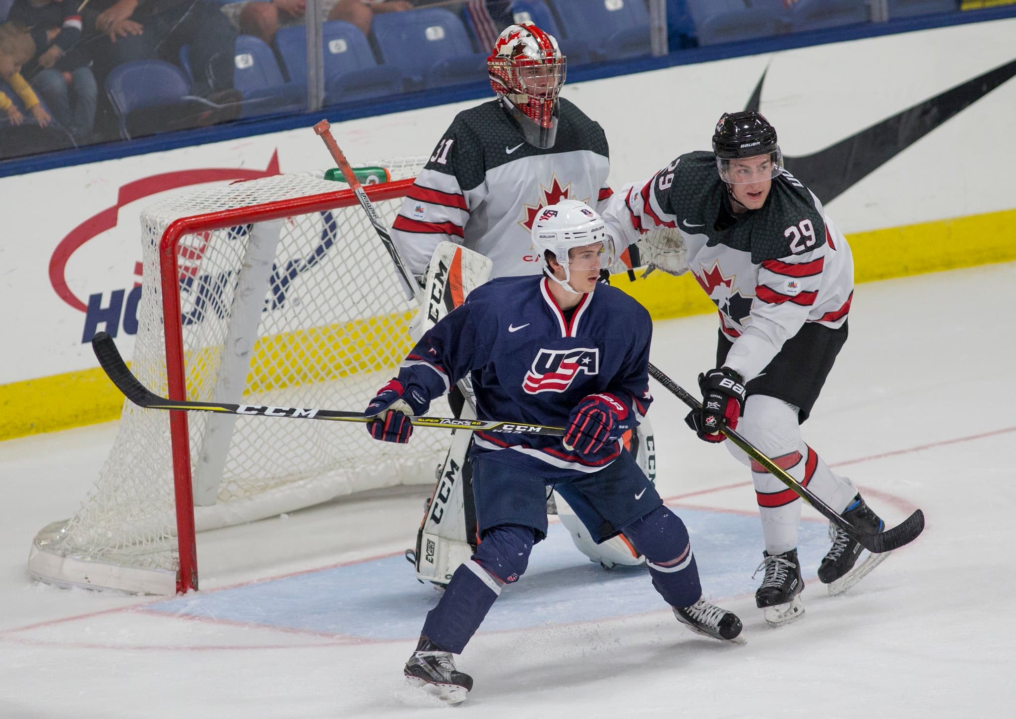 World Junior Summer Showcase Canada vs USA CanucksArmy