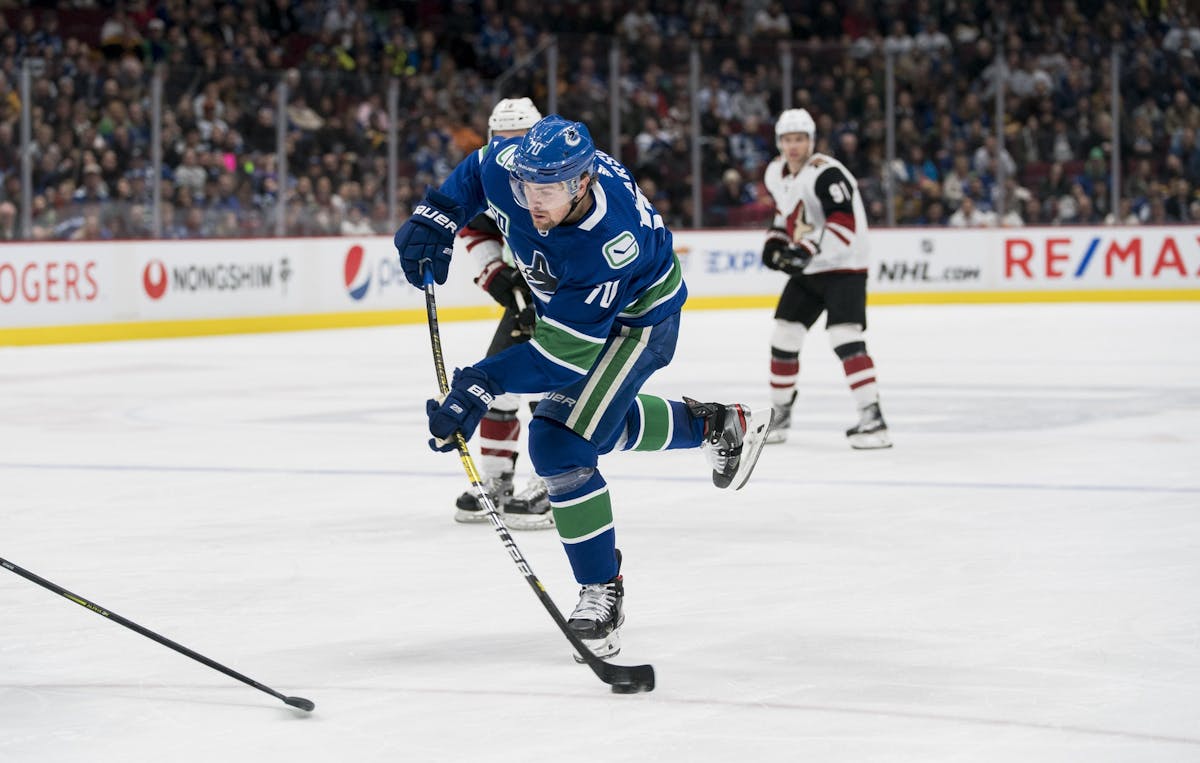 The best and worst case scenarios for Tanner Pearson’s 2021 season with ...