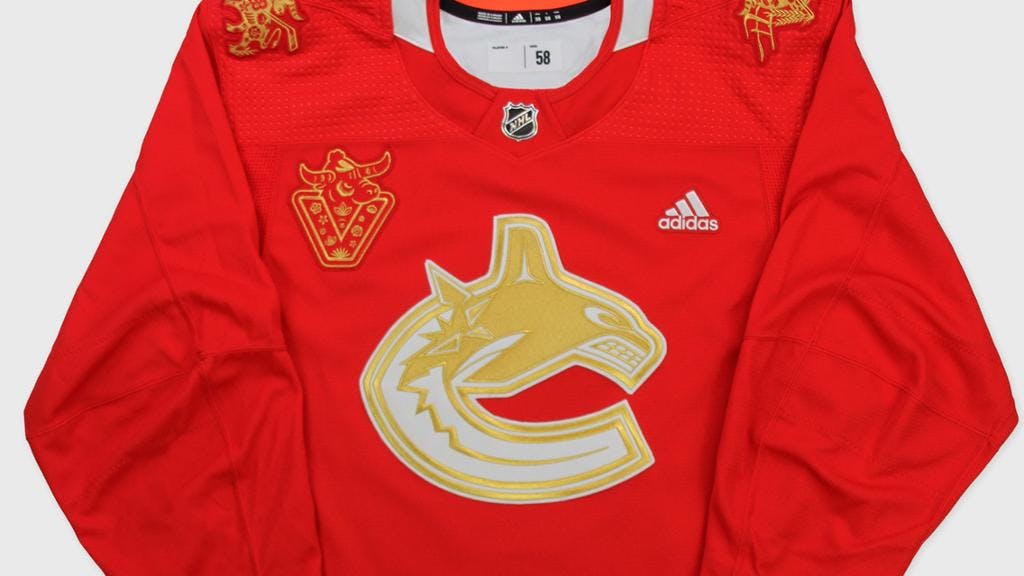 Vancouver Canucks unveil limited edition Lunar New Year jersey