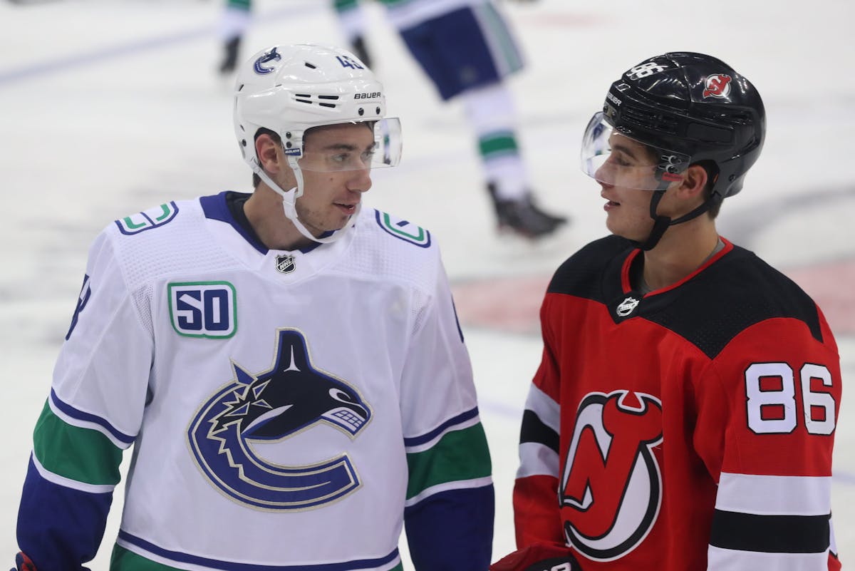 Jack Hughes scores to help Devils continue dominance of brother Quinn's  Canucks