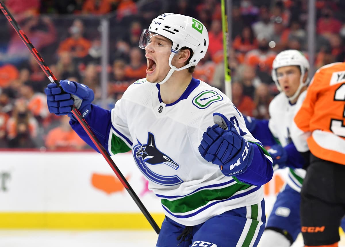 Vancouver Canucks re-assign Vasily Podkolzin to AHL Abbotsford