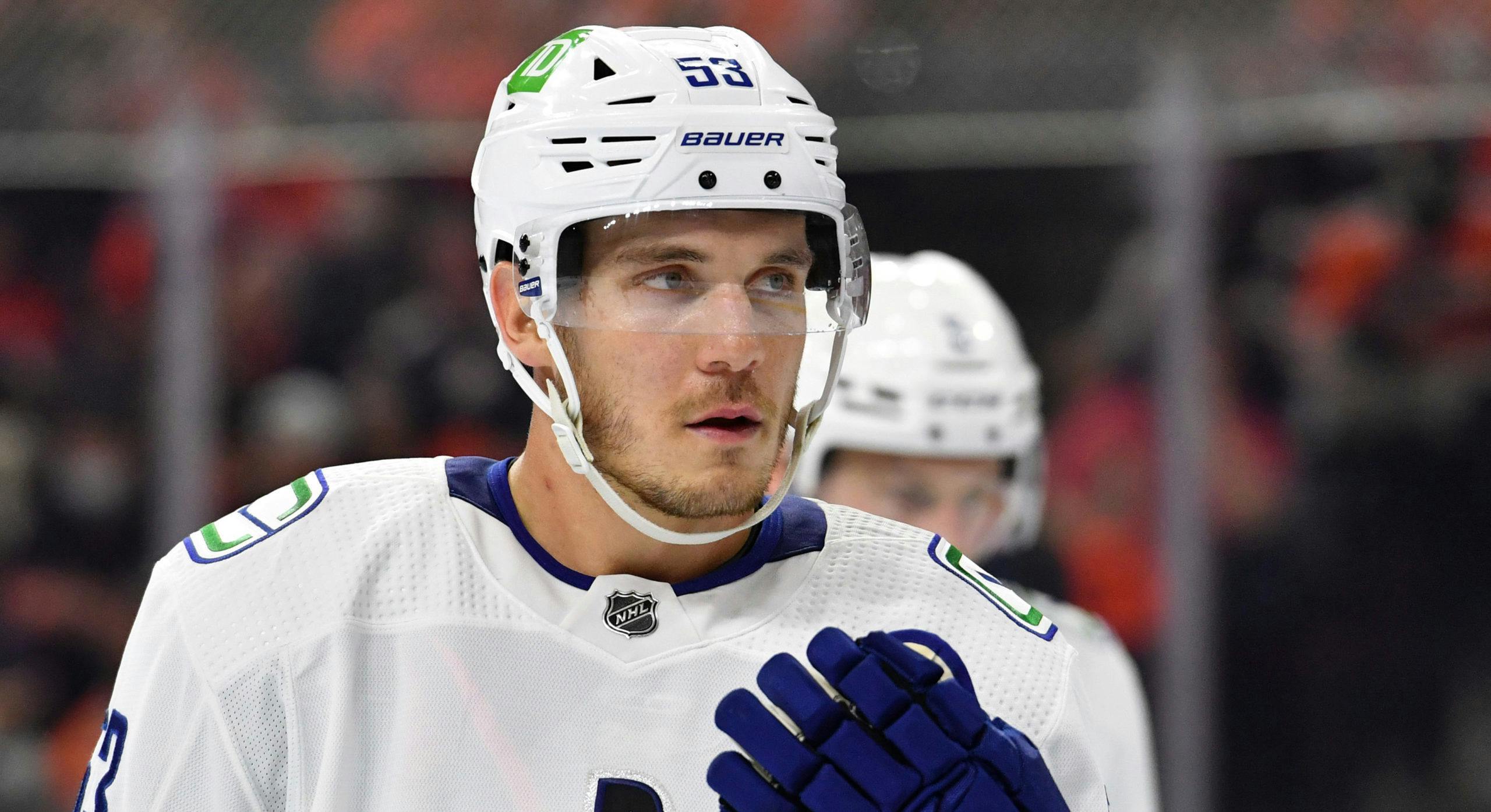 Bo Horvat is putting the Canucks on his back in the playoffs