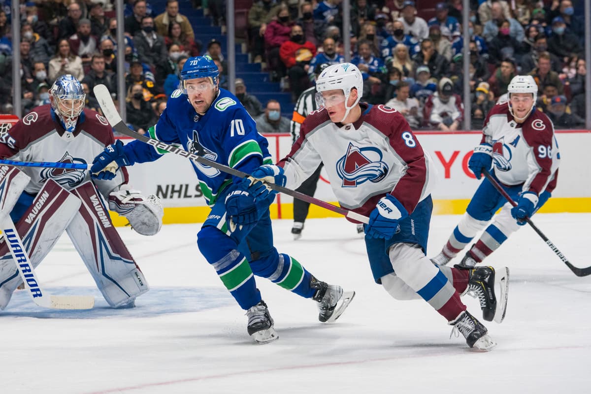 CanucksArmy post game Canucks fall to Avalanche as fans begin to show