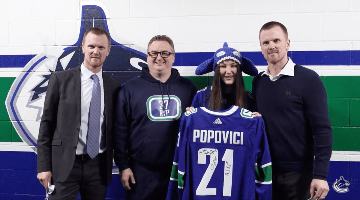 Personalized canucks jersey hotsell