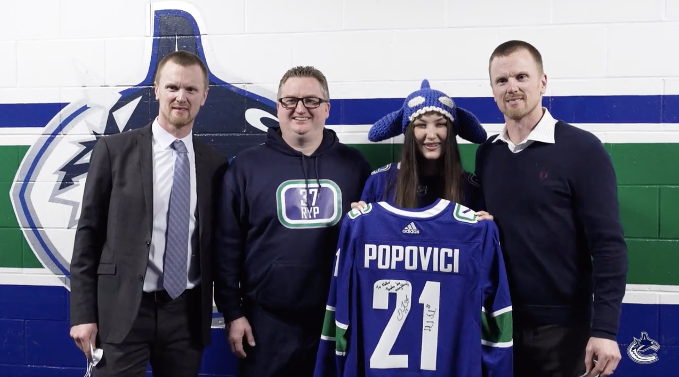 You changed my life': Vancouver Canucks assistant equipment