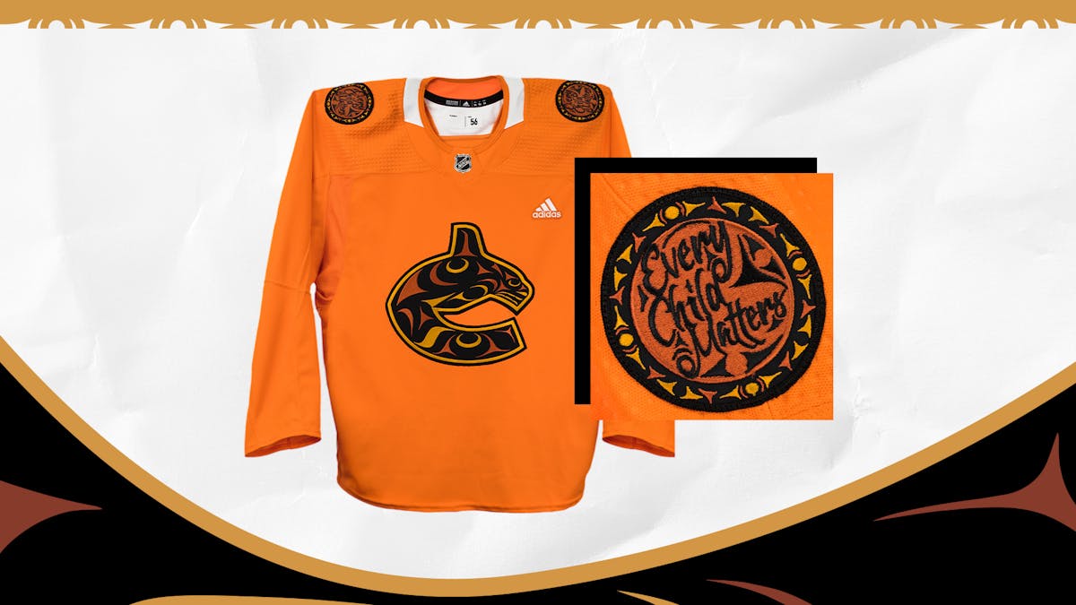 2022-23 Vancouver Canucks Black History Month Warmup Jersey