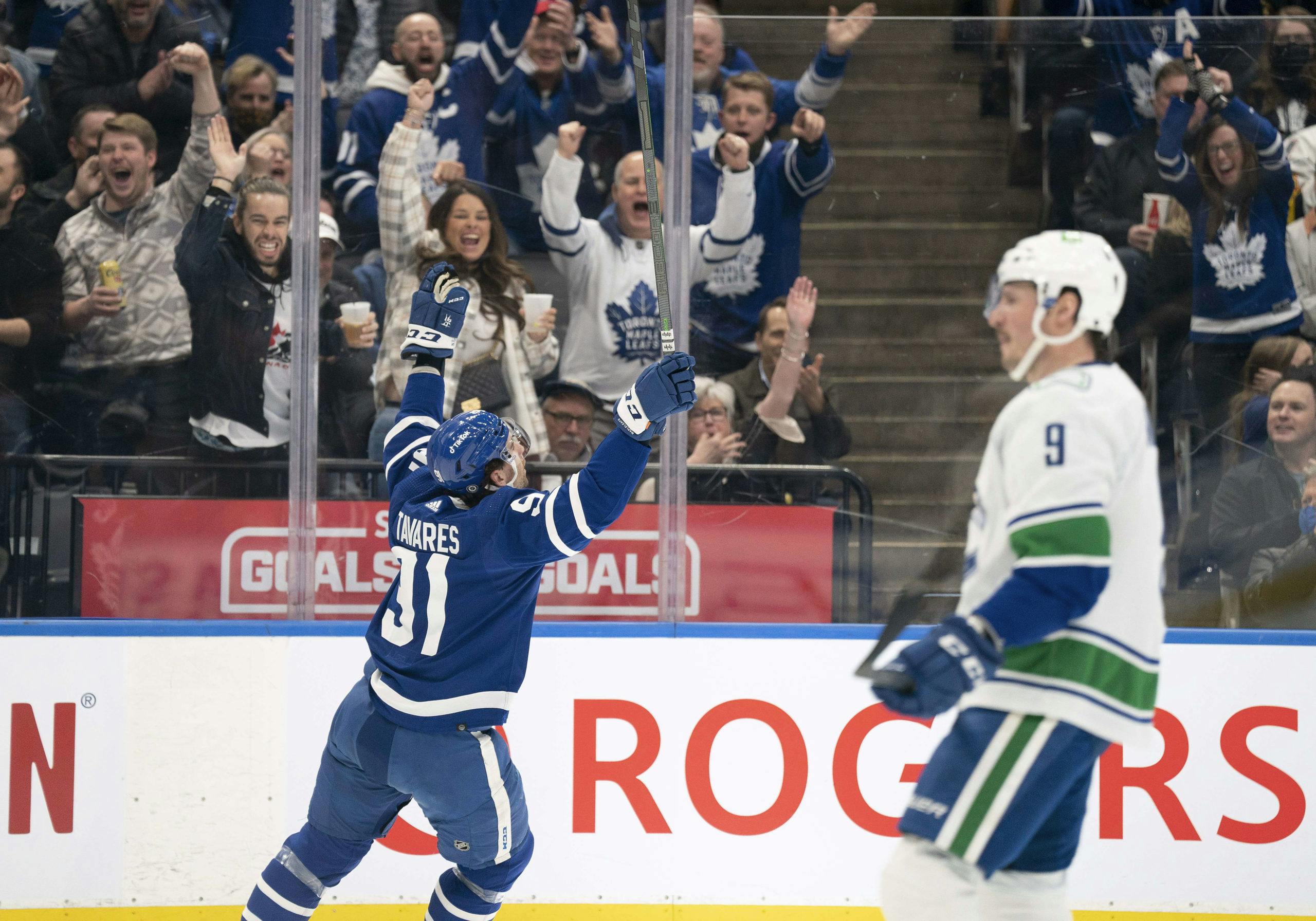 Maple Leafs captain John Tavares stepping up against Lightning