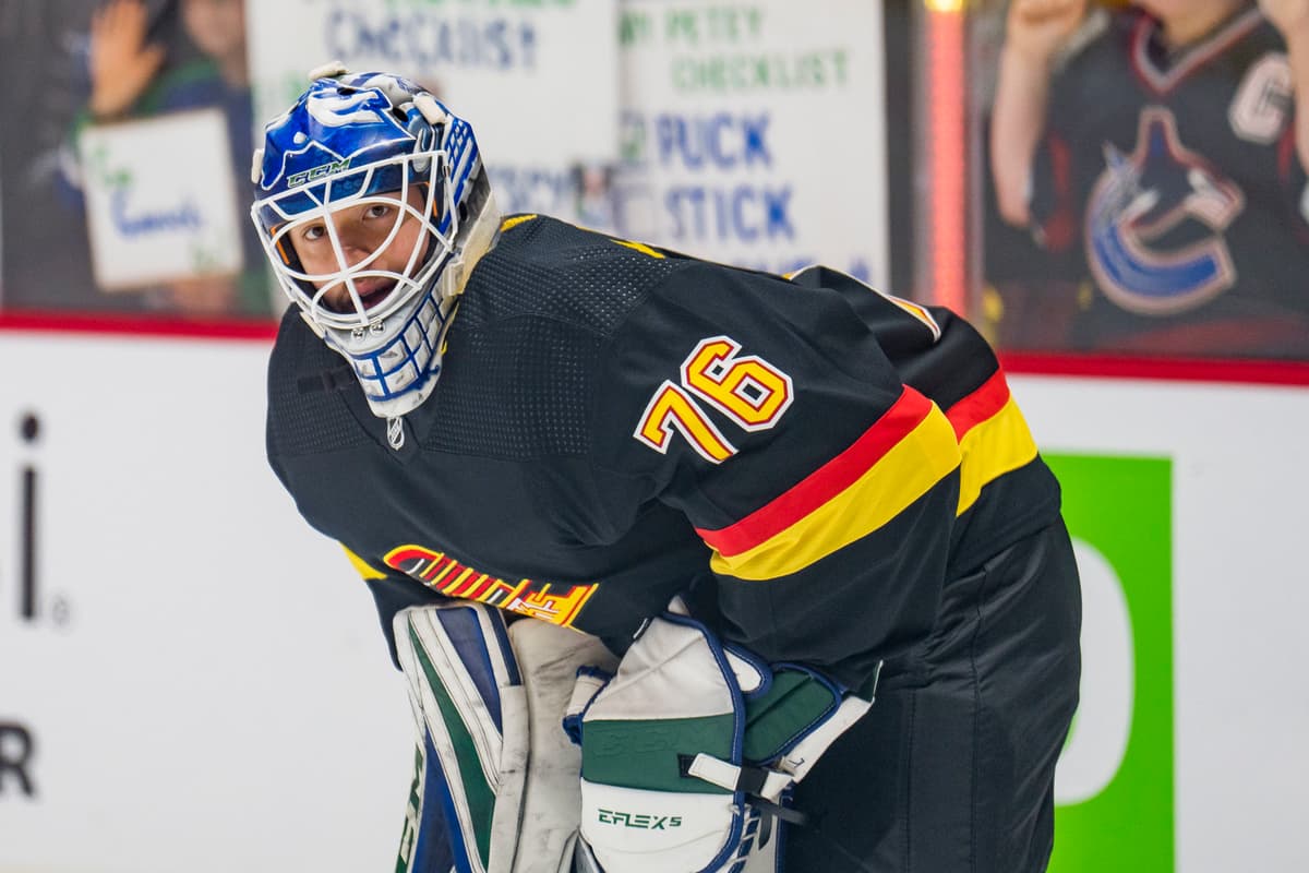 Everything is falling into place for goaltender Arturs Silovs