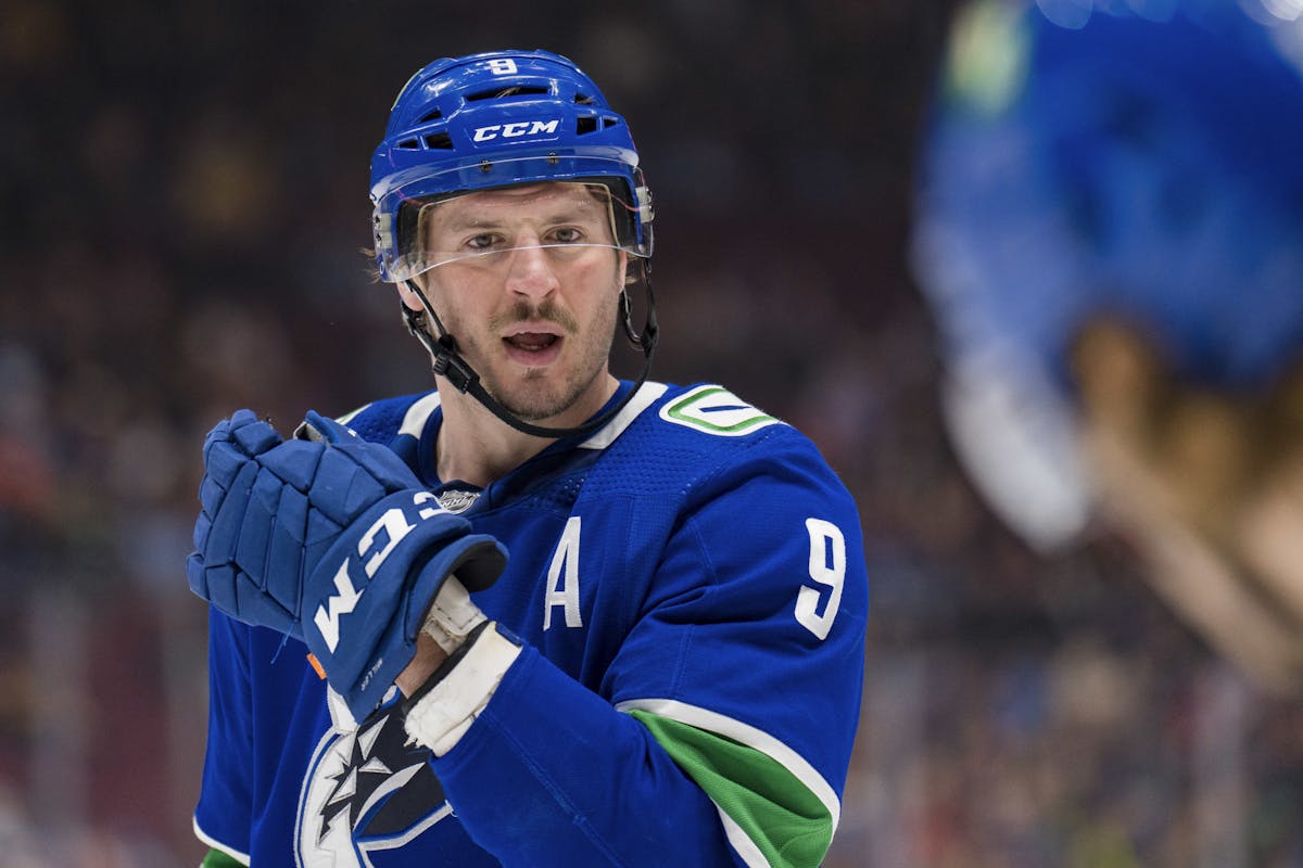 J.T. Miller has forged a hard-nosed identity for the Canucks' top