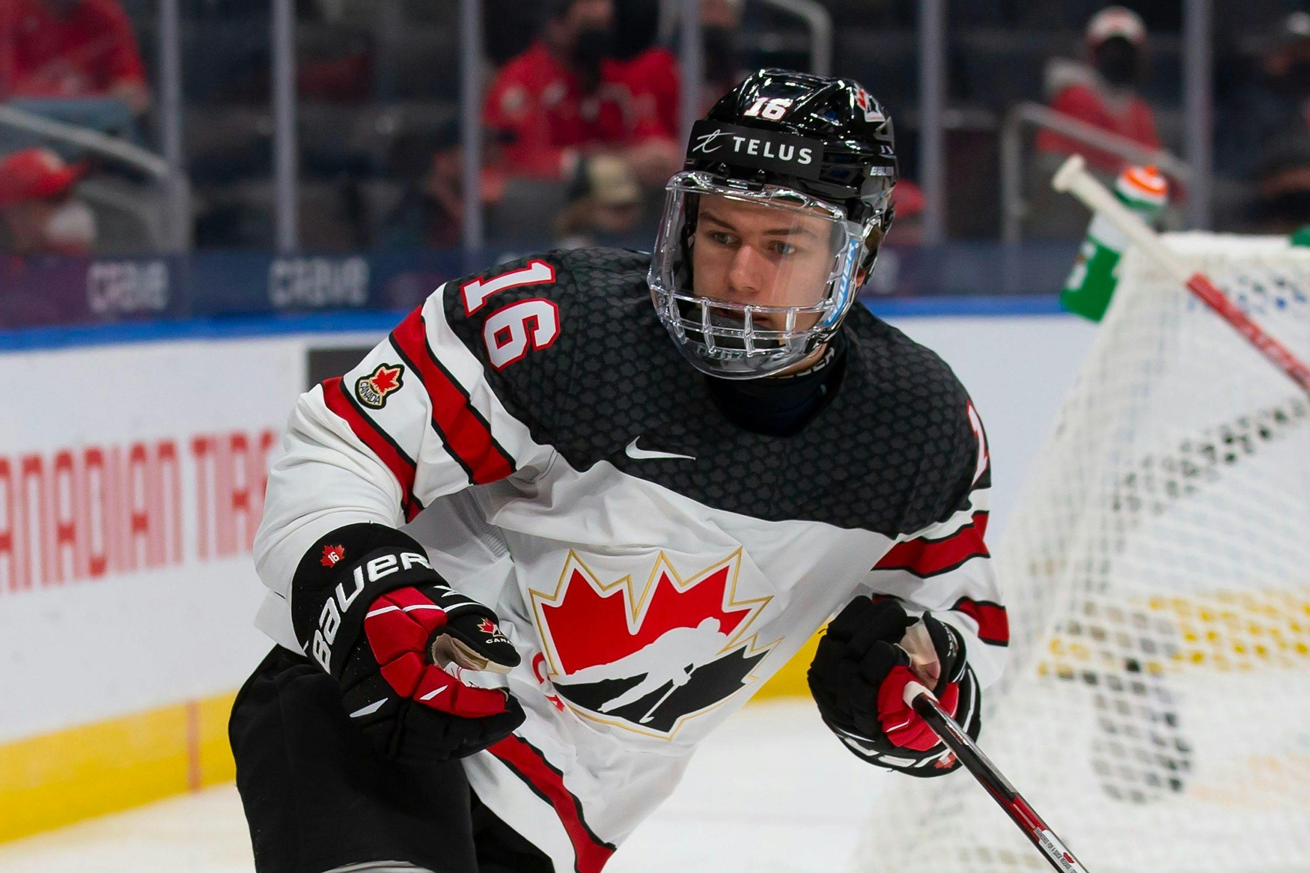 WATCH Vancouver’s own Connor Bedard strikes first for Canada at WJC