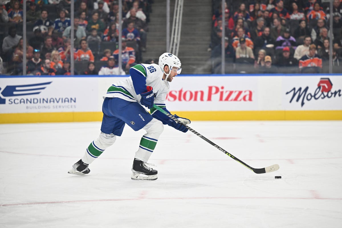 With 21 points over his last 12 games, Canucks D Christian Wolanin