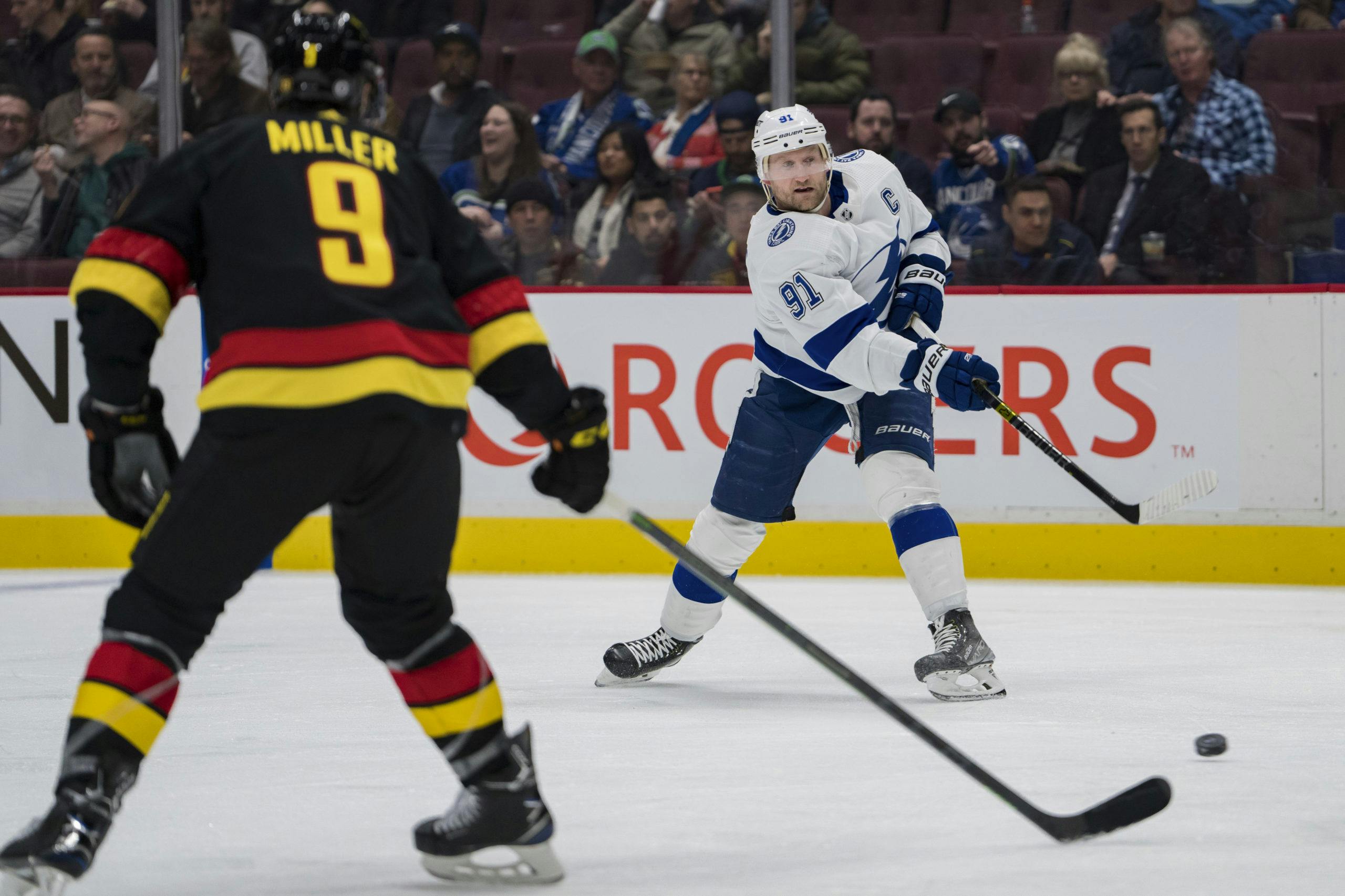 IN PHOTOS: Canucks bring back classic skate logo in loss to Maple Leafs -  BC