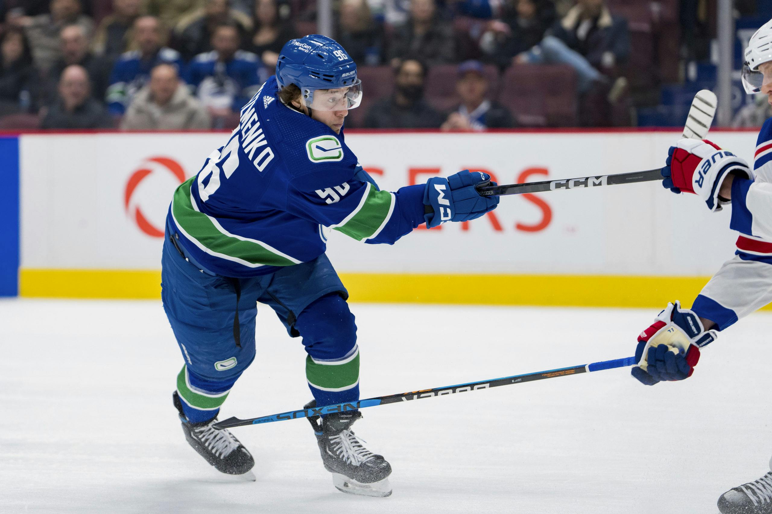 Canucks: Ice time hard to come by for Andrei Kuzmenko
