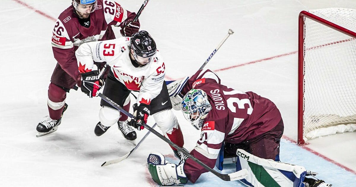 Canucks’ Arturs Silovs leads Latvia to second straight win at IIHF
