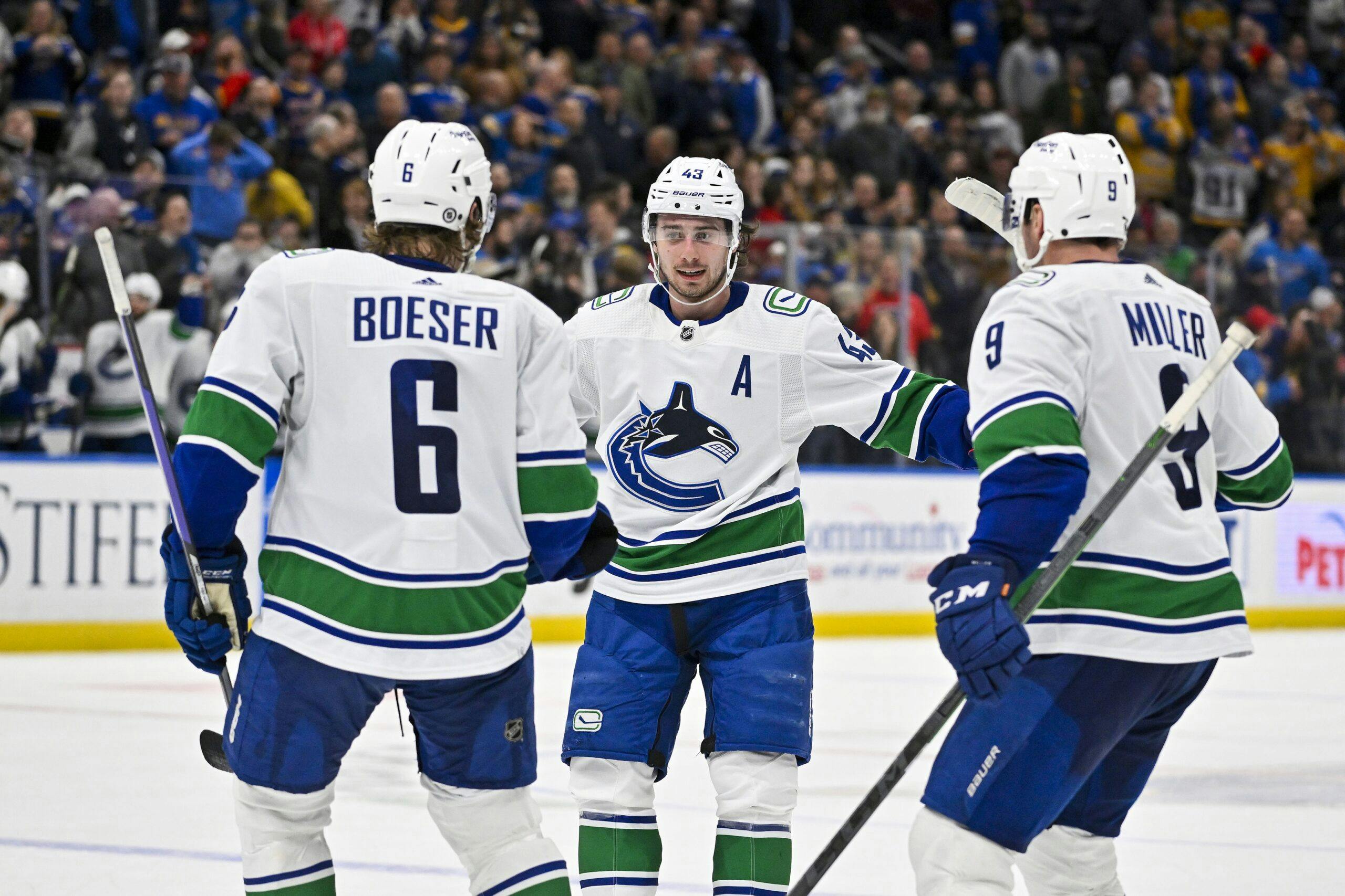 Pettersson, Hughes, Miller: all three should be Canucks captain