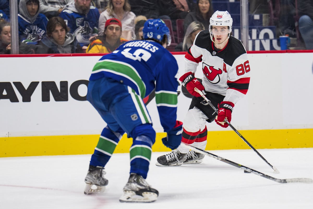 Hughes Brothers on the NHL 25 Cover. HFBoards NHL Message Board and