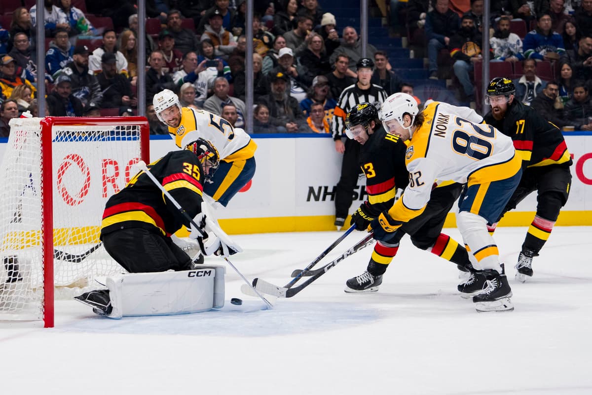 Demko vs. Saros: This Canucks Predators series will be defined by the