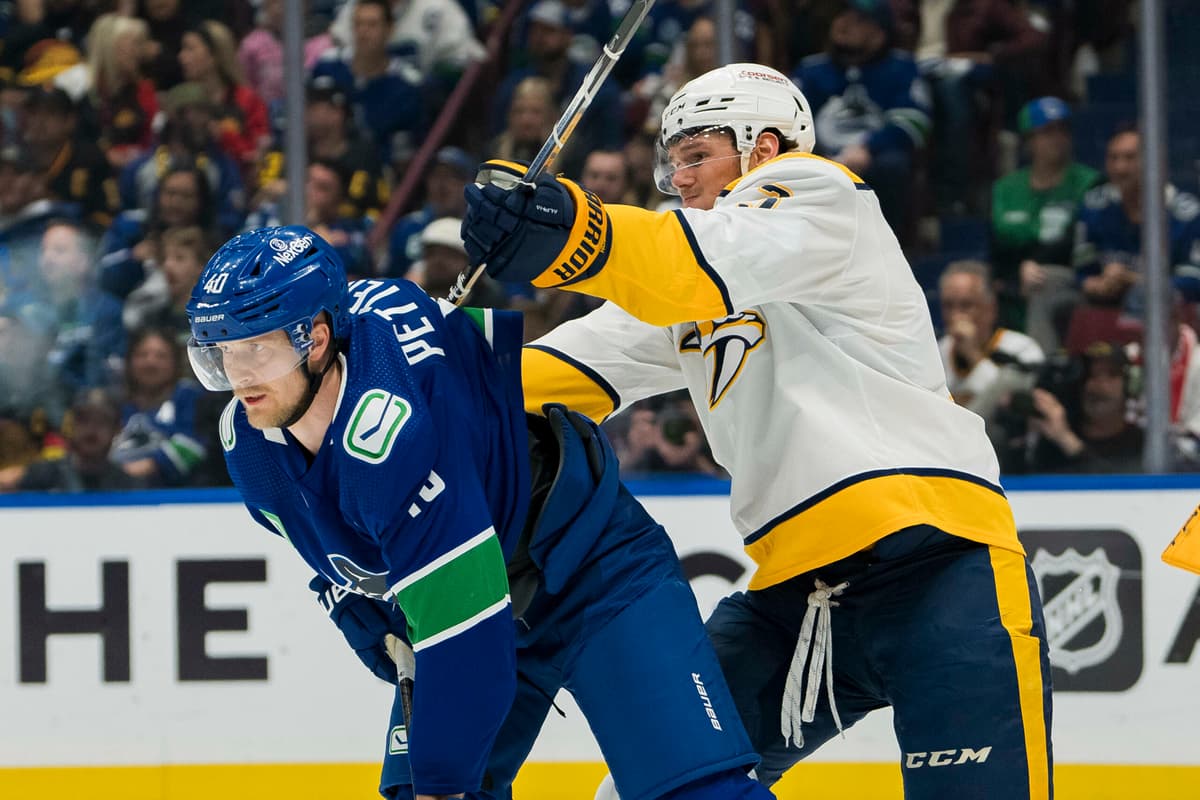 Canucks change start time of November 17 vs. Nashville to