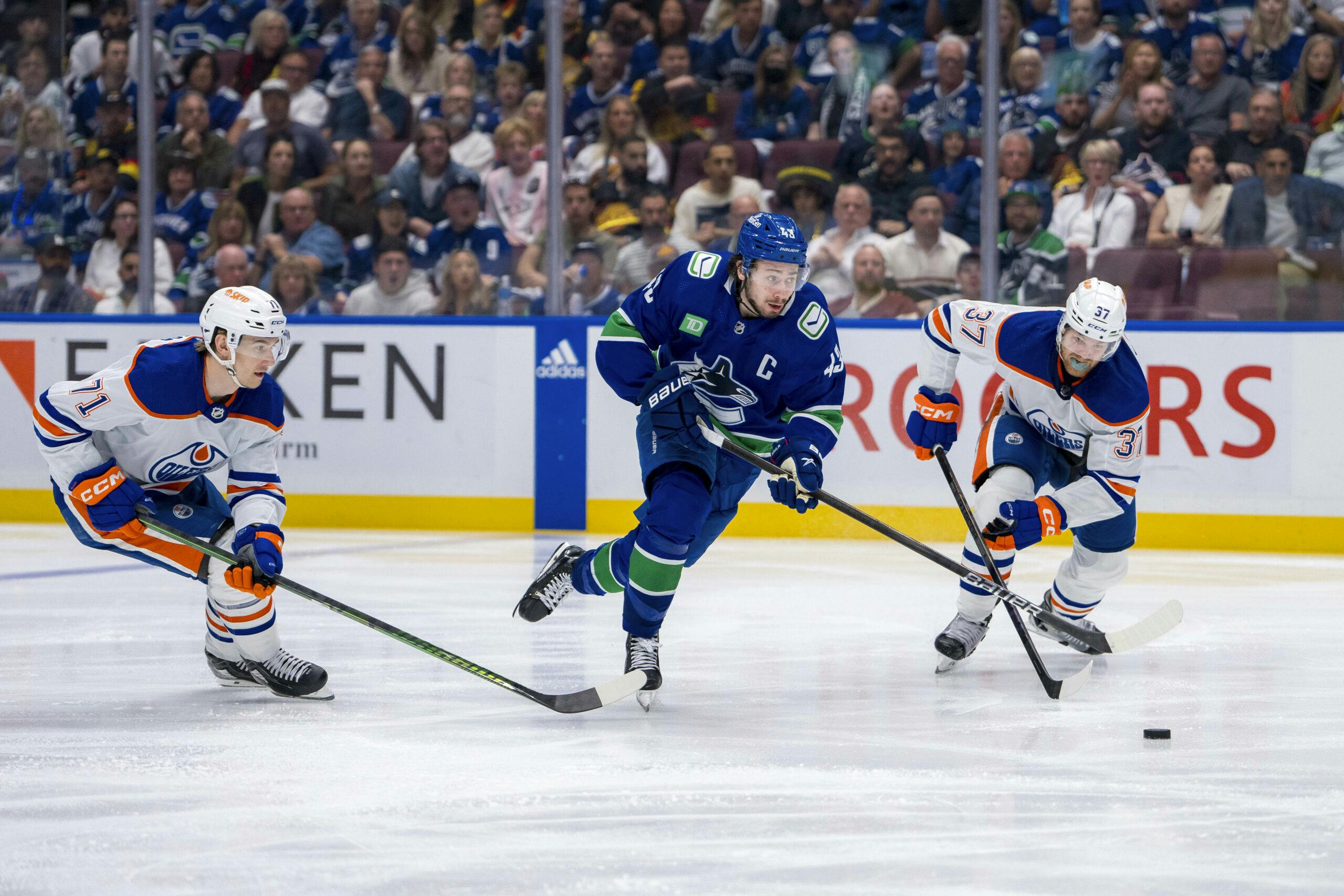 NHL Betting Preview for Game 7 of the Vancouver Canucks and Edmonton Oilers second round series.