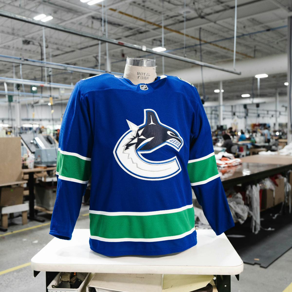New Vancouver Canucks jersey from Fanatics