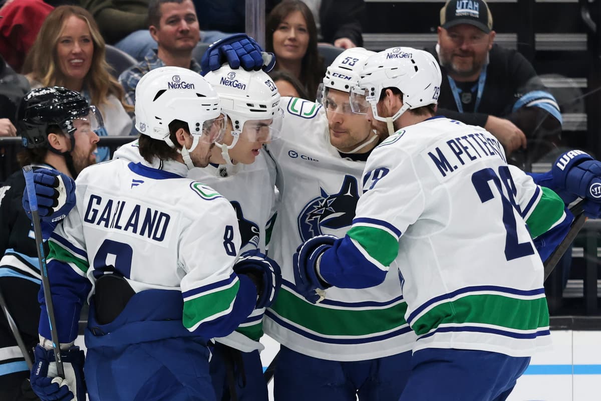 Scenes from practice: Canucks show likely lineup for Wednesday’s return ...