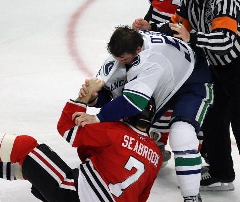 I want to see some BEAT DOWNS against the Blackhawks tonight!
