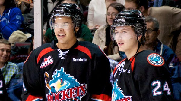 Madison Bowey and Tyson Baillie are leading the way for the strong Kelowna Rockets