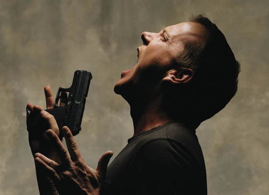 Much like Jack Bauer, I too often stop cleaning my gun to scream momentarily. 