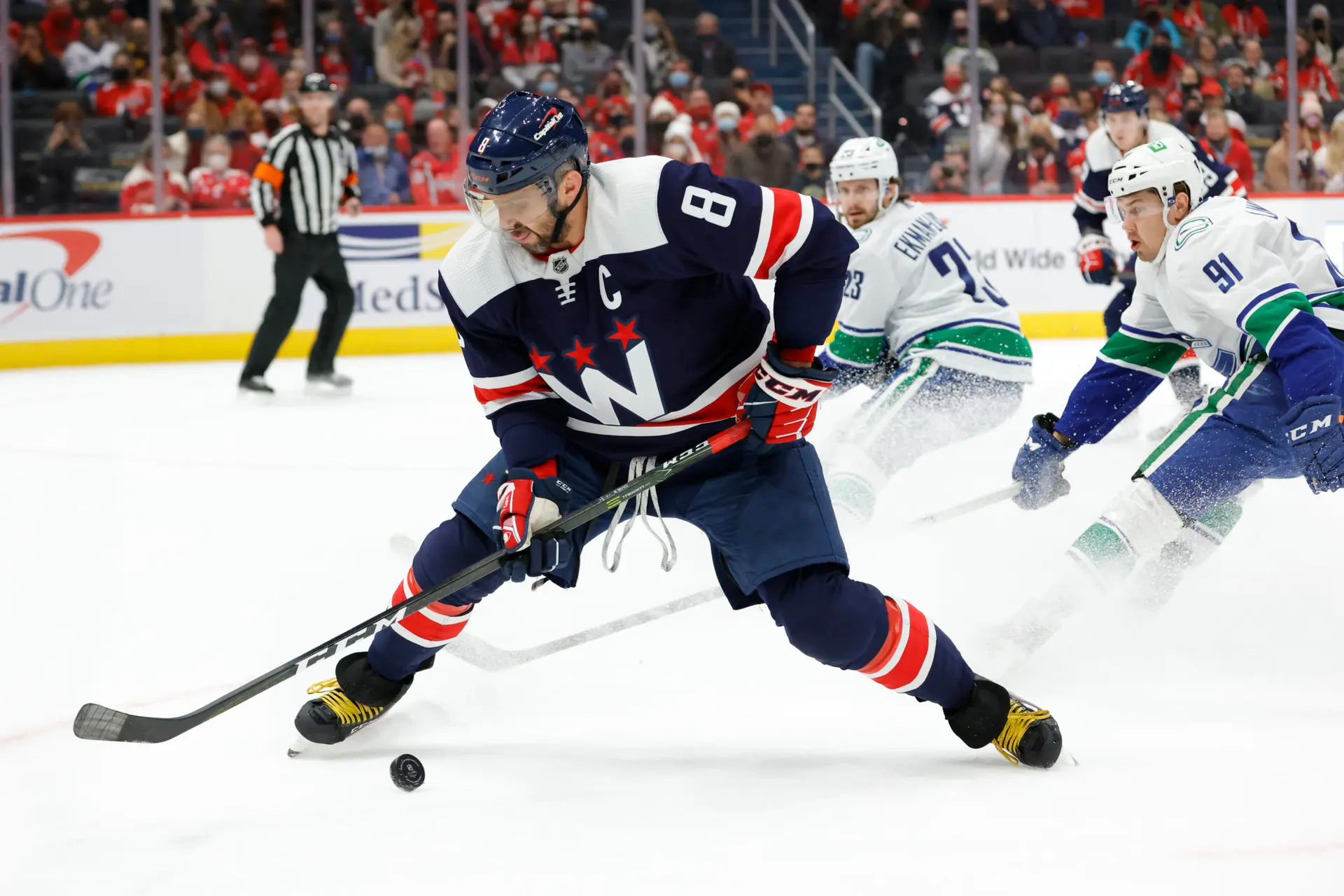 NHL Notebook: Edvinsson ‘would prefer’ a trade out of Detroit, Ovechkin retiring after 2025-26, and more
