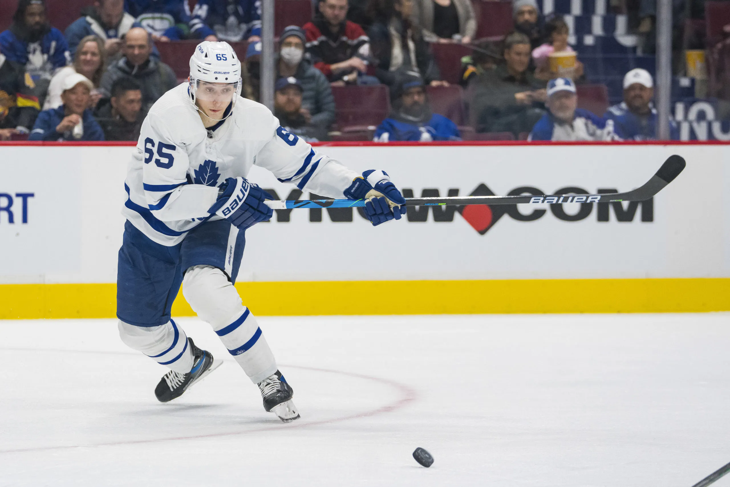 Report: Maple Leafs shopping Mikheyev's rights