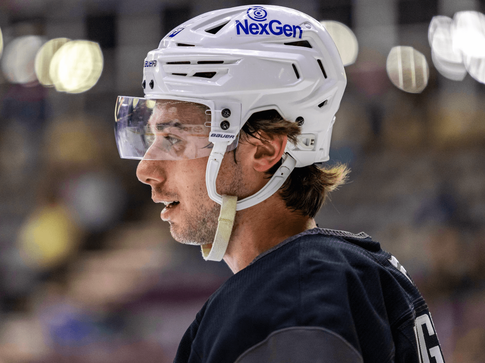 Quinn Hughes during day one of Vancouver Canucks training camp from Penticton, BC. Sep. 19, 2024