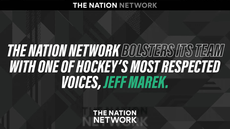 Jeff Marek joins Canucks Army's parent company, The Nation Network