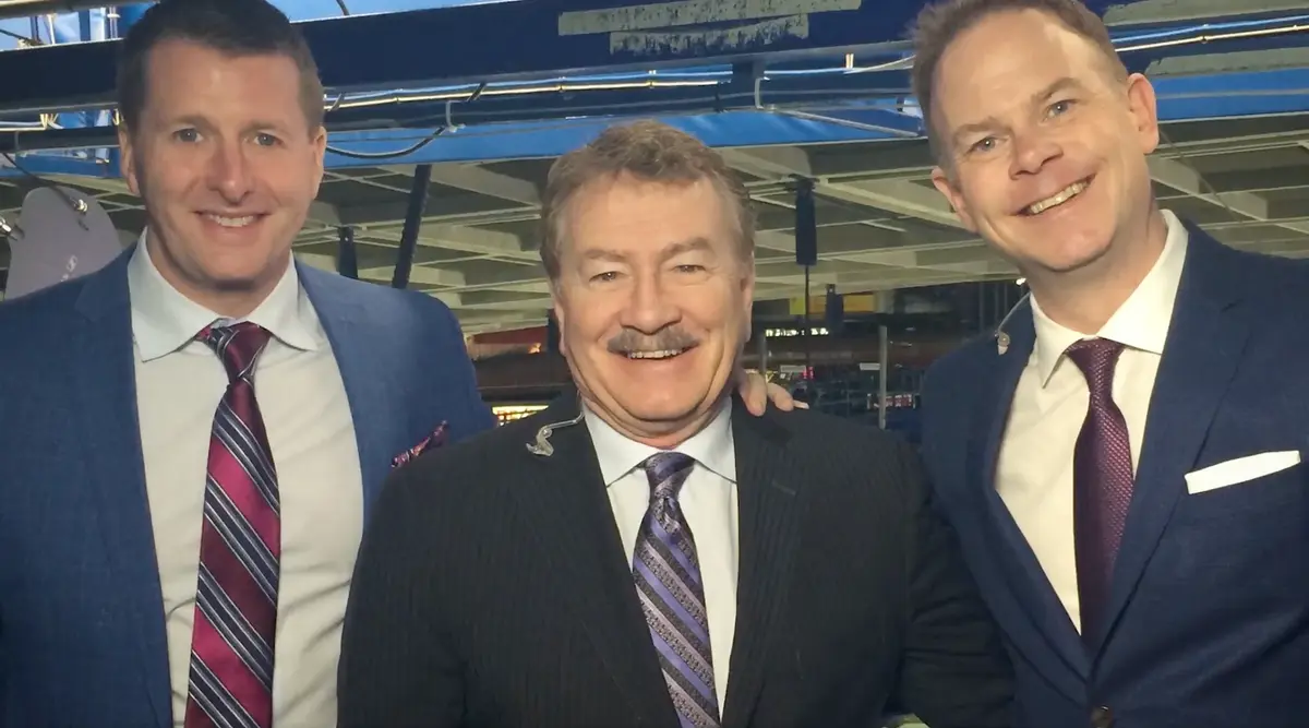 Colour Commentators Vancouver Canucks honour John Garrett in final home game as colour ...