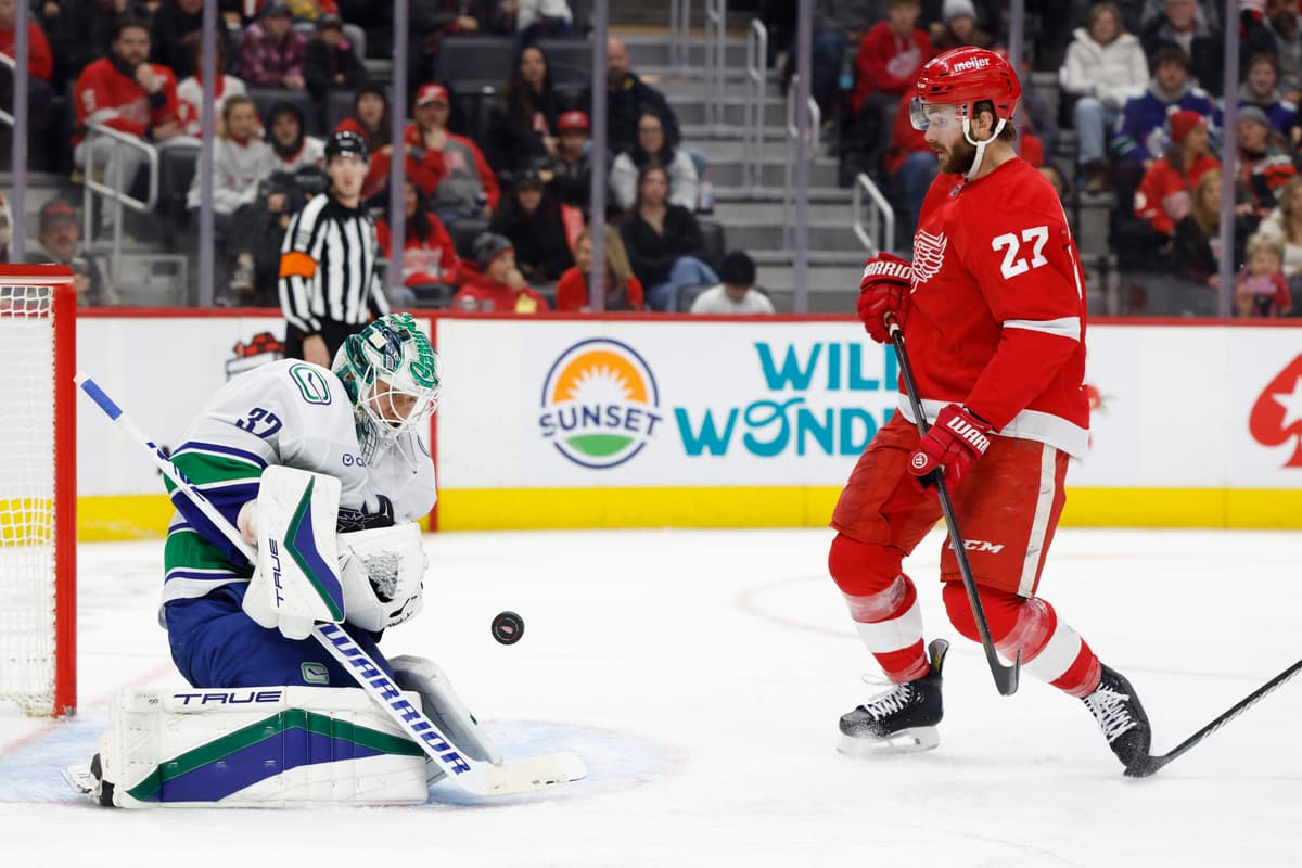 Image for Canucks Game Day: Lankinen gets the nod vs. Red Wings